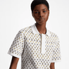 Python-Effect Monogram Jacquard Polo Dress - Women's Clothes - Bagsfits