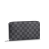 Zippy Organizer Damier Graphite - Leather Men's Wallet