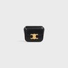 Black Mini Triomphe In Shiny Calfskin - Leather Women's Handbag - Bagsfits