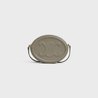 Army Green Crossbody Oval Purse Cuir Triomphe In Smooth Calfskin - Leather Women's Handbag - Bagsfits