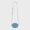 Denim Crossbody Oval Purse Cuir Triomphe In Smooth Calfskin - Leather Women's Handbag - Bagsfits