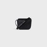 Black Mini Triomphe In Shiny Calfskin - Leather Women's Handbag - Bagsfits
