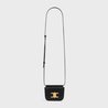 Black Mini Triomphe In Shiny Calfskin - Leather Women's Handbag - Bagsfits