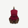 Montsouris BB Monogram Canvas Colored Leather Backpack - Leather Backpack