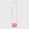 Flamingo Mini Triomphe In Shiny Calfskin - Leather Women's Handbag - Bagsfits