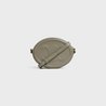 Army Green Crossbody Oval Purse Cuir Triomphe In Smooth Calfskin - Leather Women's Handbag - Bagsfits