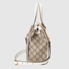 White Ophidia Small GG Tote Bag - Leather Women's Handbag - Bagsfits