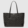 Black Ophidia GG Medium Tote With Web - Leather Women's Handbag - Bagsfits