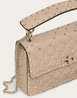 Medium Rockstud Spike Nappa Leather Bag - Leather Women's Handbag - Bagsfits