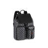 Utility Backpack Damier Graphite - Leather Men's Backpack
