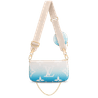 Multi Pochette Accessoires - Leather Women's Handbag