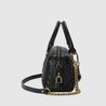 Black GG Marmont Small Top Handle Bag - Leather Women's Bag - Bagsfits