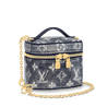 Blue Micro Vanity - Leather Women's Bag - Bagsfits