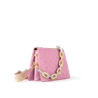 Rose Bonbon Coussin PM - Leather Women's Bag - Bagsfits