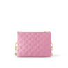 Rose Bonbon Coussin PM - Leather Women's Bag - Bagsfits