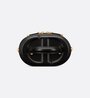 Black Calfskin with Embossed CD Signature Small CD Signature Vanity Case - Leather Women's Bag - Bagsfits