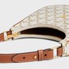 Ava Triomphe Soft Bag In Triomphe Canvas And Calfskin White - Leather Women's Bag - Bagsfits