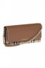 Brown 'Horseferry' Wallet On Chain - Leather Women's Bag - Bagsfits
