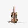 Archive Beige/Briar Brown Mini TB Bucket Bag - Leather Women's Bag - Bagsfits