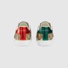 Women's Ace Sneaker Supreme Canvas With Gold Bees - Women's Designer Sneaker