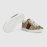 Women's Ace Sneaker Supreme Canvas With Gold Bees - Women's Designer Sneaker