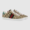 Women's Ace Sneaker Supreme Canvas With Gold Bees - Women's Designer Sneaker