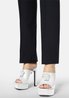 White La Medusa Platform Mules - Women's Designer Shoes - Bagsfits
