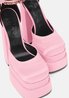 Pink Medusa Aevitas Platform Pumps - Women's Designer Shoes - Bagsfits
