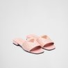 Ostrich Leather Slides - Women's Designer Shoes