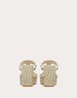 Rockstud Wedge In Calfskin 90 Mm - Women's Designer Shoes