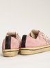 V-Star Ltd In Baby Pink Suede With Silver Star - Women's Designer Shoes