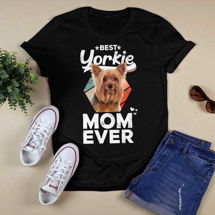 Yorkie Gifts for Dog Lovers - Best Yorkie Mom Ever T-Shirt