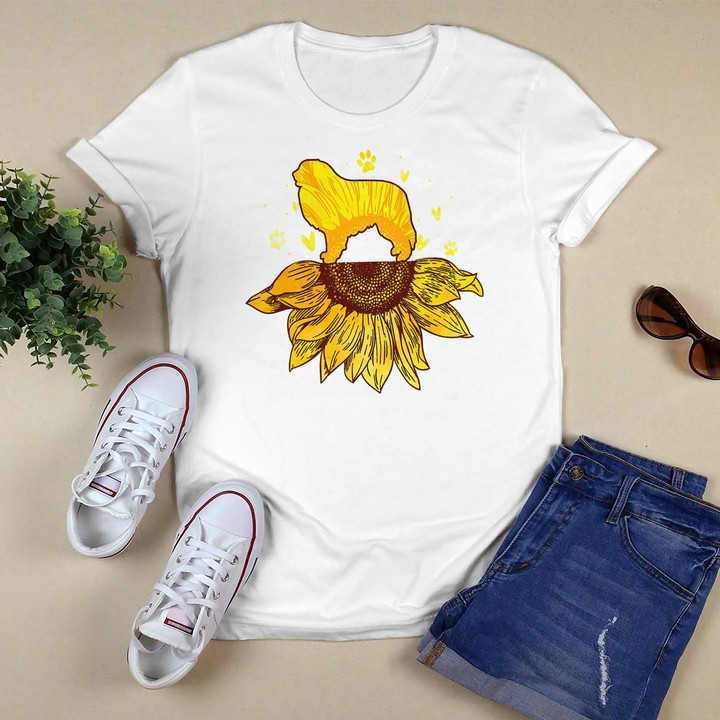 Great Pyrenees Sunflower For Dog Lover Gift T-Shirt