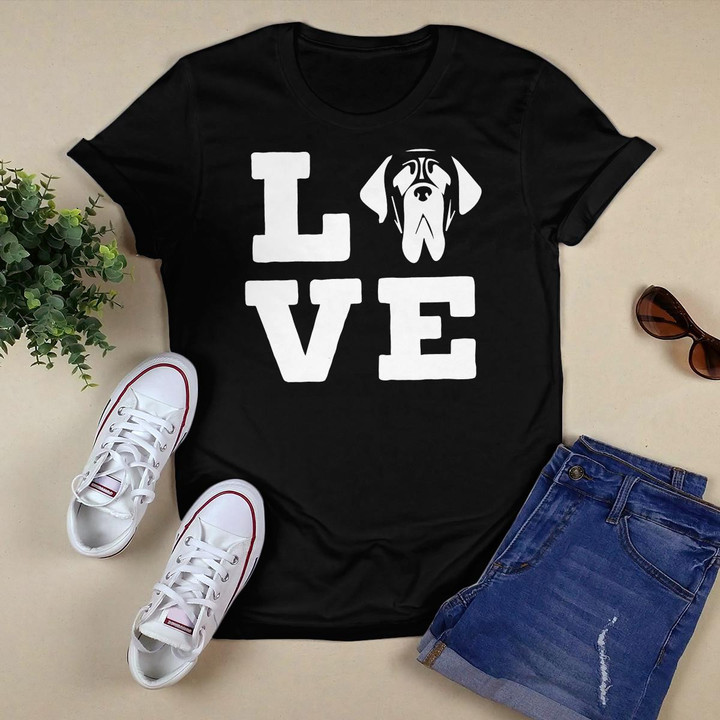 I Love My English Mastiff Cute Animal Lover Dog T-Shirt