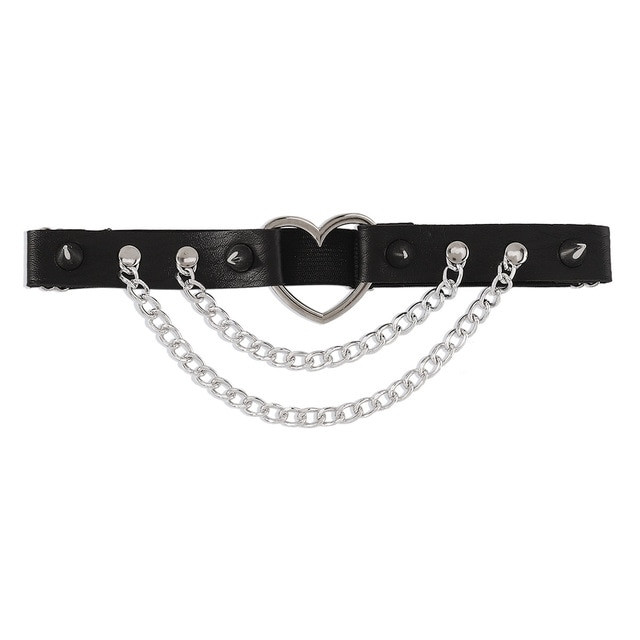 Sexy Leg Chain Leather Harness
