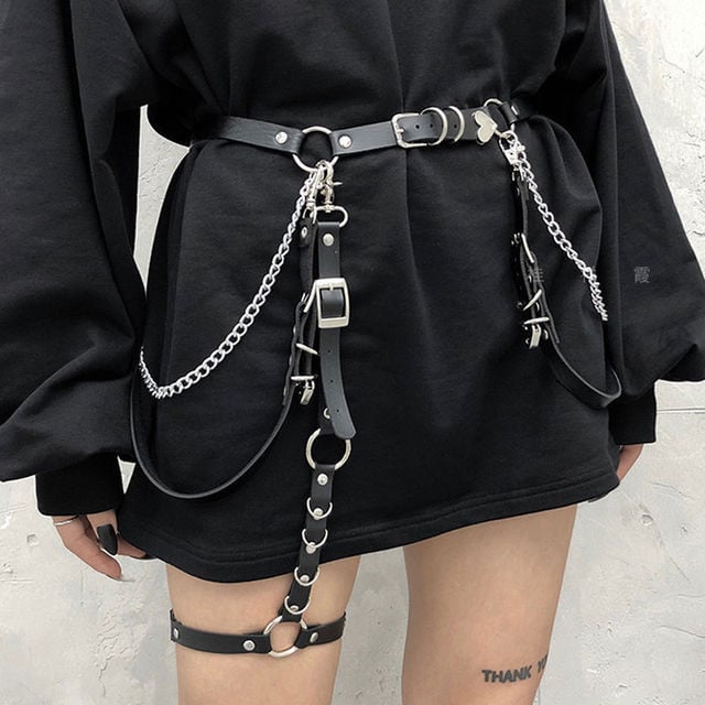 Skirt Belt Female Pu Leather