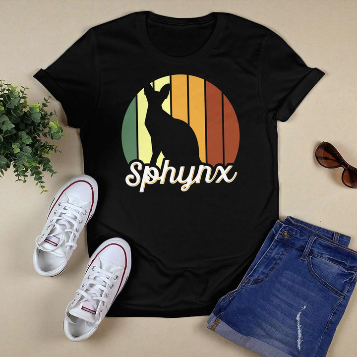 Vintage Sphynx Cat Shirt, Cat Graphic Tee, Cat Owner TShirt T-Shirt