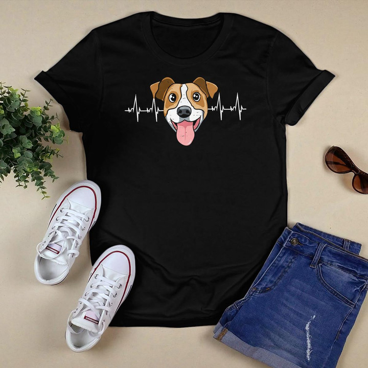 Heartbeat Desing - Jack Russell Terrier Gift Premium T-Shirt