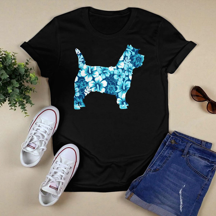 Cairn Terrier Aloha Hawaiian Dog T-Shirt