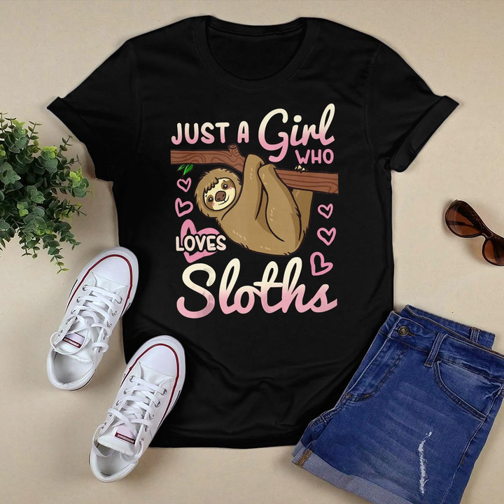 Sloth Girl Tank Top