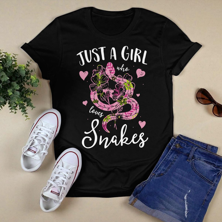 Just A Girl Who Loves Snakes Women Snake Lover Pullover Hoodie