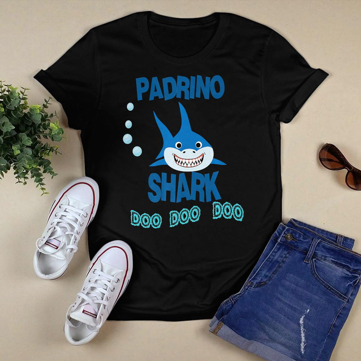 Padrino Shark Gift Grandpa - Camisa de Regalo Padrino Premium T-Shirt