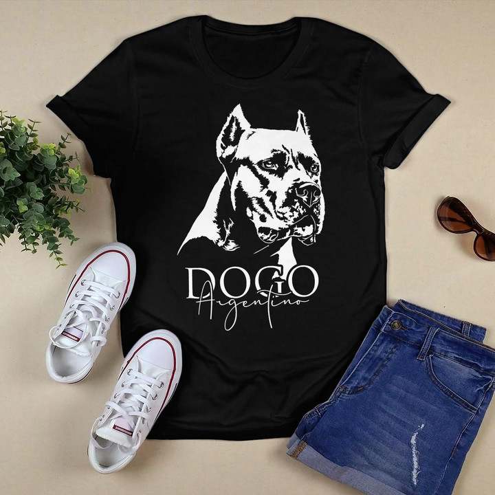 Funny Proud Dogo Argentino dog portrait gift present dog Tank Top