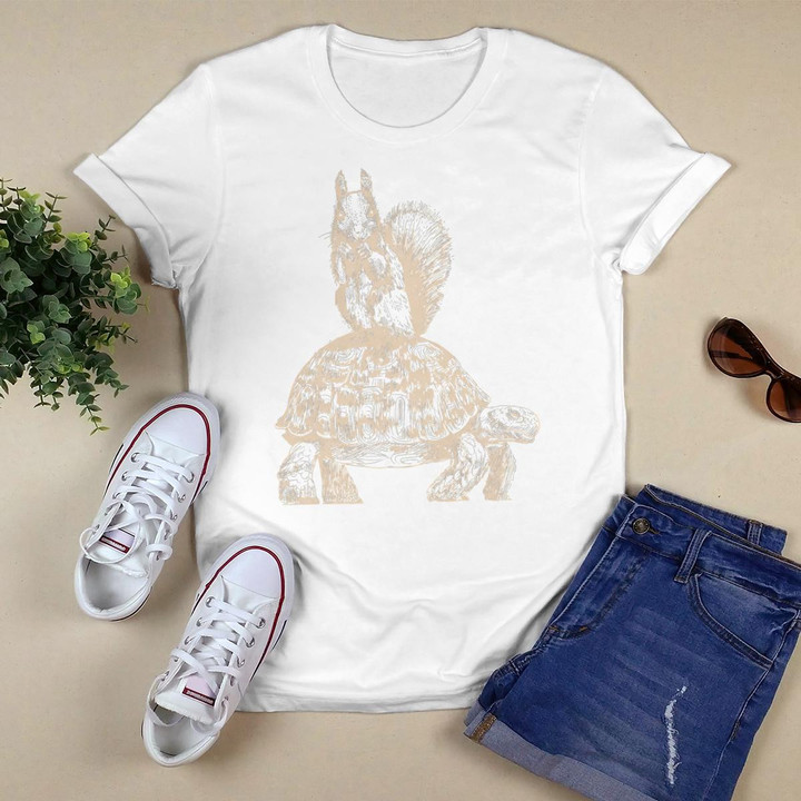 Squirrel Whisperer Zoo Keeper Turtle Lover Gift Squirrel T-Shirt