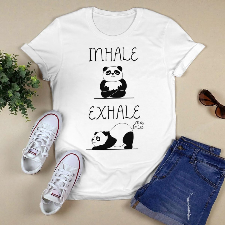 Yoga Good Vibes Meditation Spirituality - Funny Yoga Panda T-Shirt