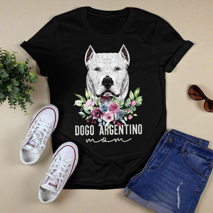 Womens Dogo Argentino Shirt Gifts Dog Mom Premium T-Shirt