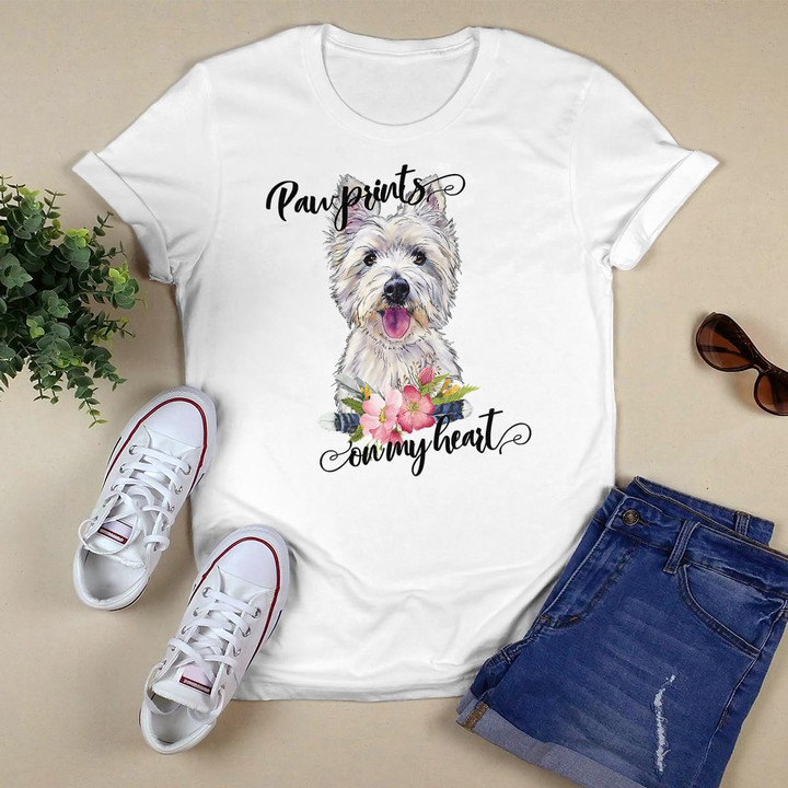 West Highland Terrier Westie Dog Lover Dog Mom Art T-Shirt