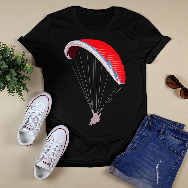 Paragliding Paraglider Paramotor Parachute Skydiving T-Shirt