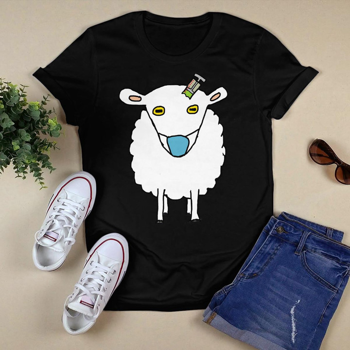 Anti Vax Sheep Vaccination Pullover Hoodie