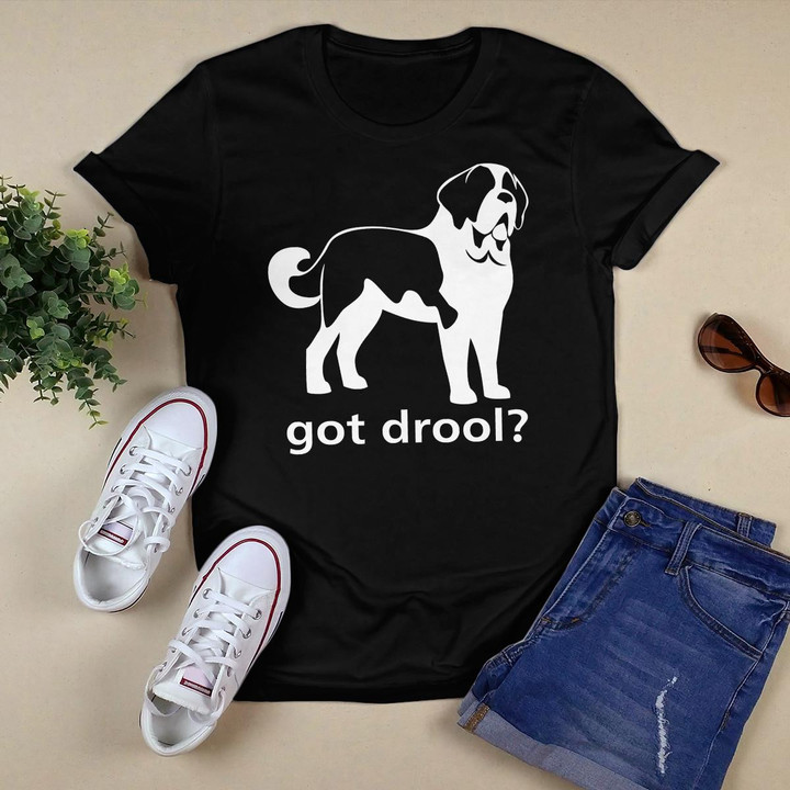 Got Drool NickerStickers Saint Bernard Dog T-Shirt